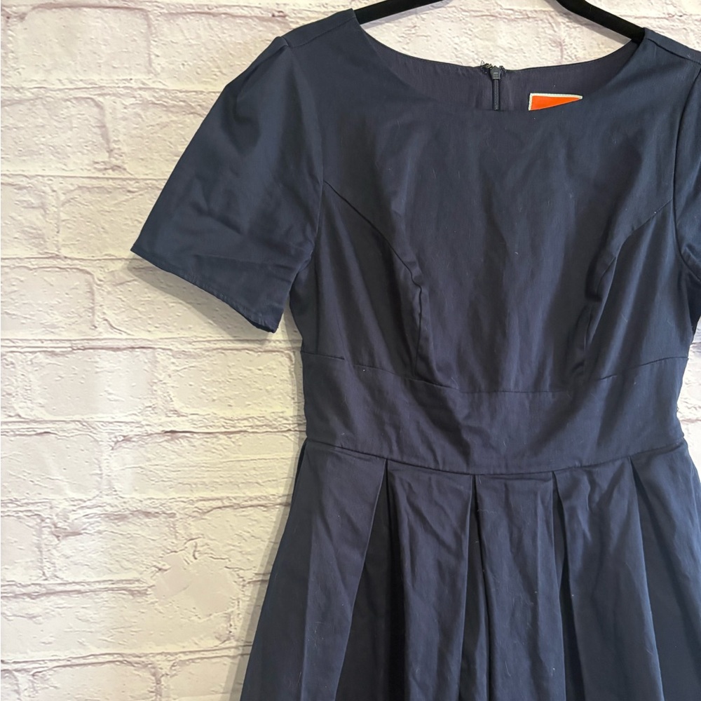 ModCloth Fit & Flare Dress in Navy Blue 💙 - Picture 3 of 9